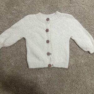 Baby girl knit cardigan